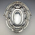 1907 British Antique Sterling Silver Basket Earrings Movable Handle 347g Walker&Hall
